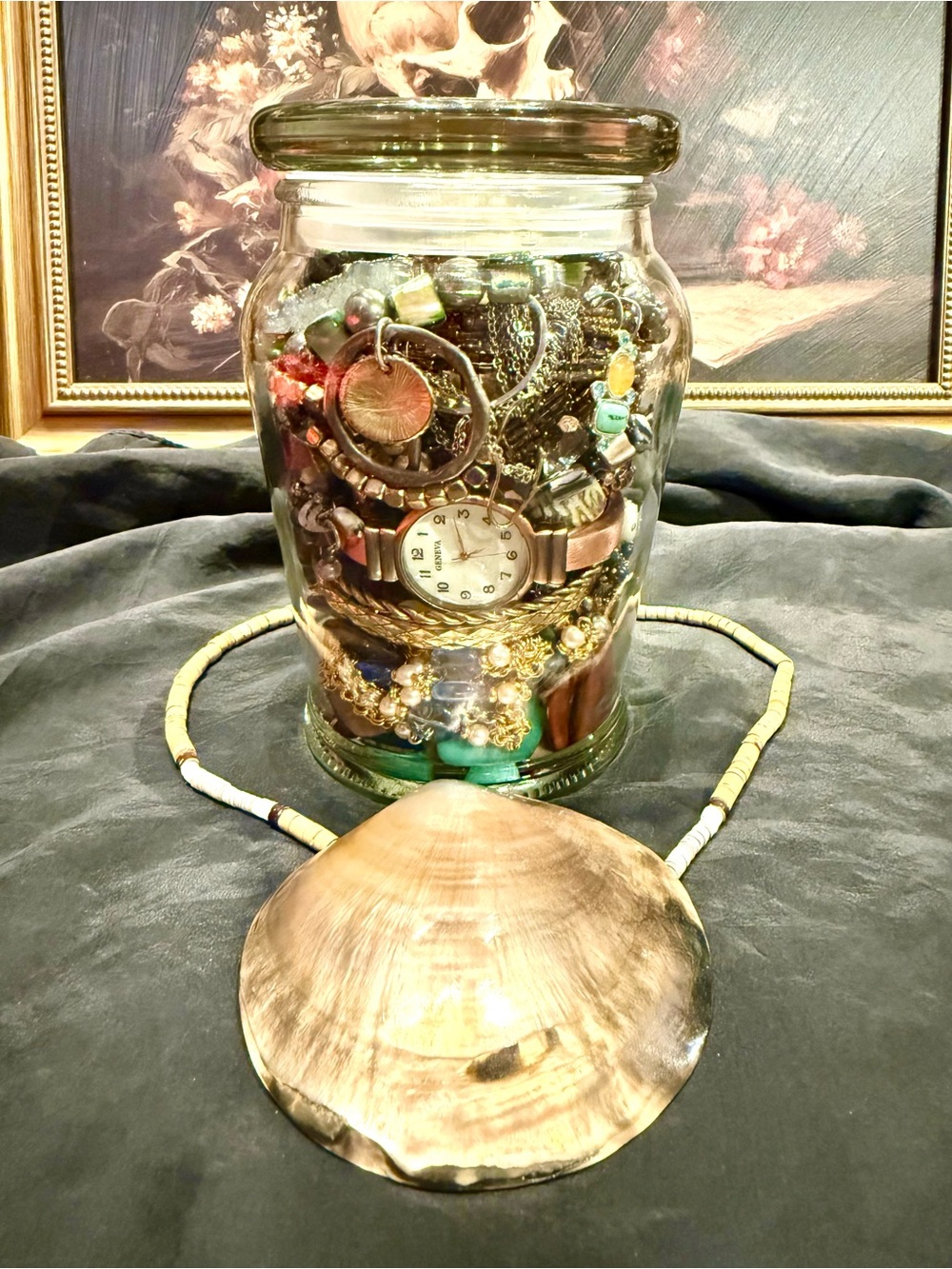 Mystery Jewelry Jar - Shell Vibes 🐚🩵🐚